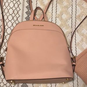 Michael Kors Pink Backpack
